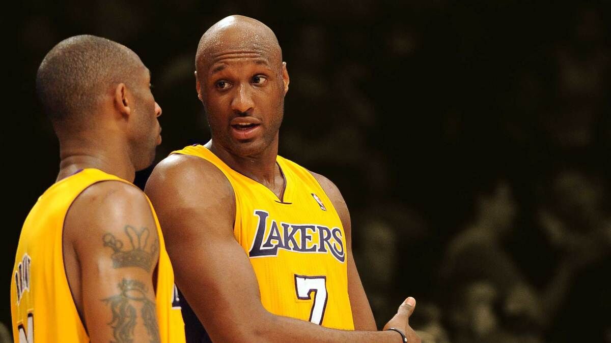 Lamar Odom, the basketball player has just announced