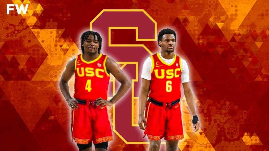 Bronny James will wear a familiar jersey number at USC 