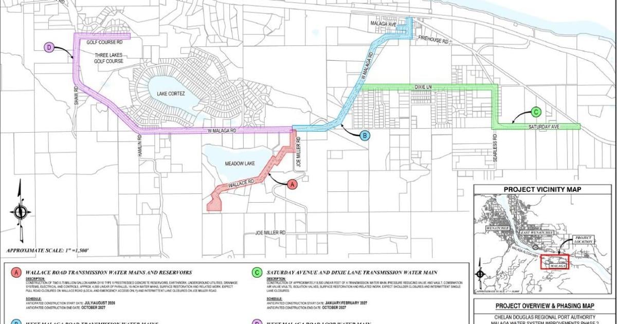 $50M Malaga water system expansion begins for Microsoft, district customers