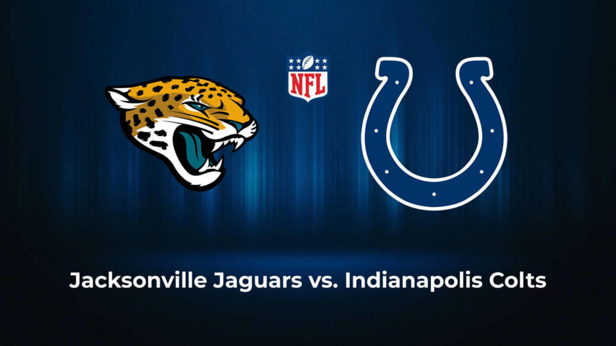 Indianapolis Colts at Jacksonville Jaguars (Week 1) kicks off at 1 p.m. ET  and is available to watch locally on CBS, the Colts mobile app and   mobile website (Safari browser only)