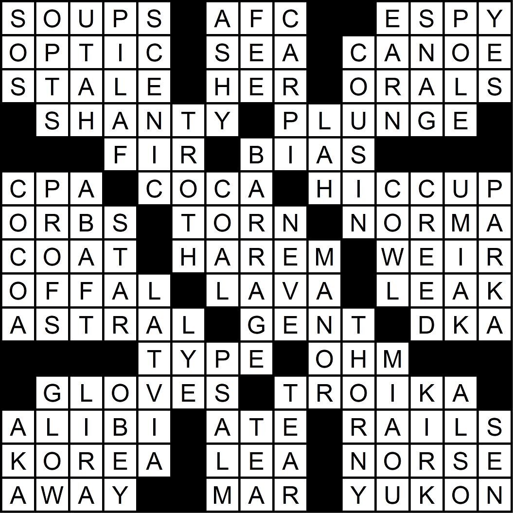 Crossword For Jan. 11, 2024 | Empire Press | Wenatcheeworld.com