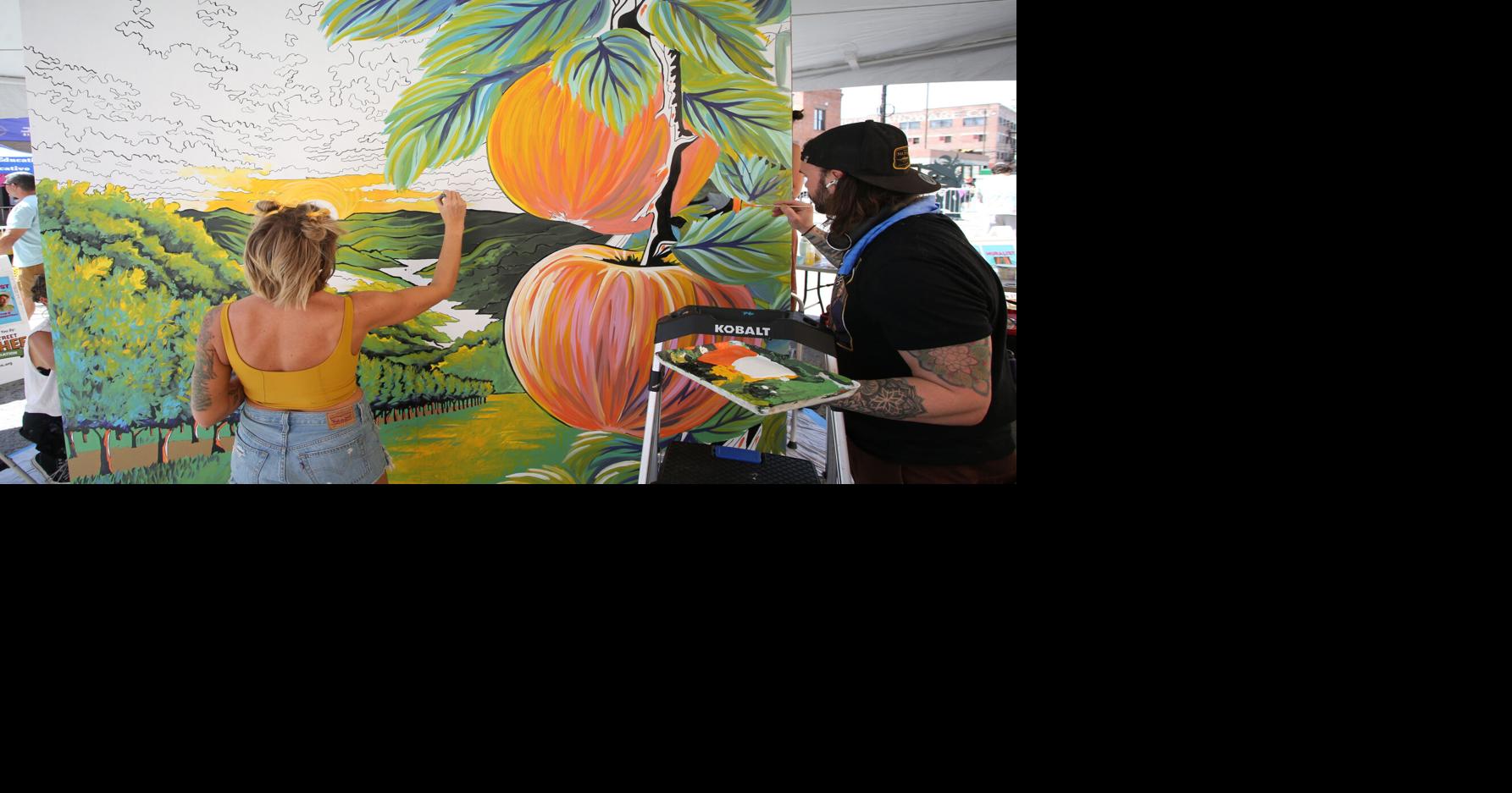 PHOTO GALLERY: Columbia Street Mural Festival | News | wenatcheeworld.com