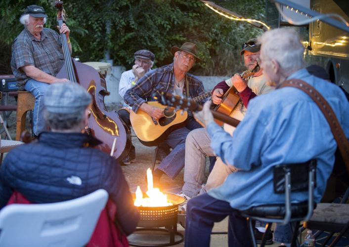 Pickin' along at the Wenatchee River Bluegrass Festival Local News