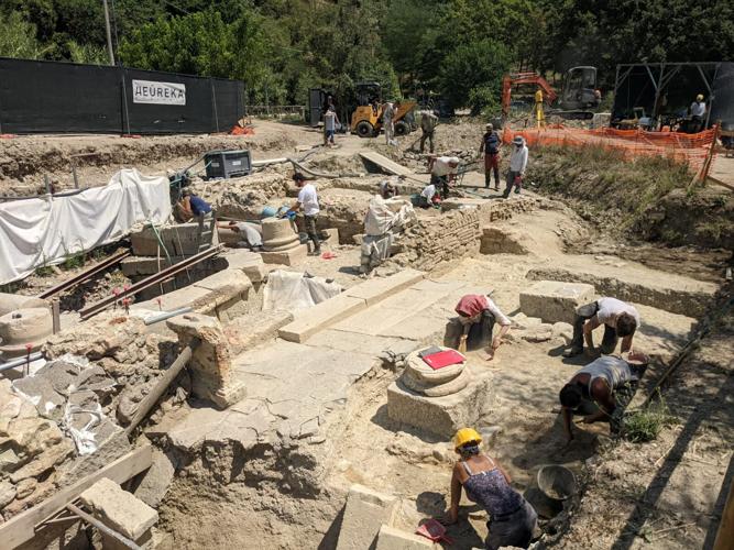 Exceptional Discovery As Ancient Bronze Statues Emerge In Tuscany