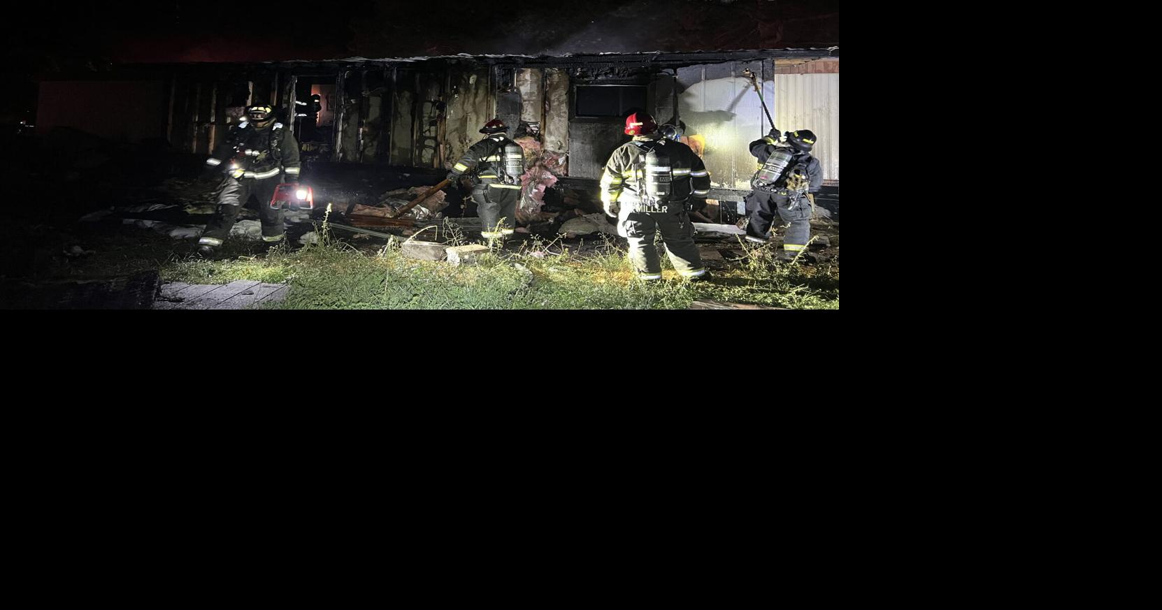 Rock Island home a total loss after structure fire, 1 firefighter ...