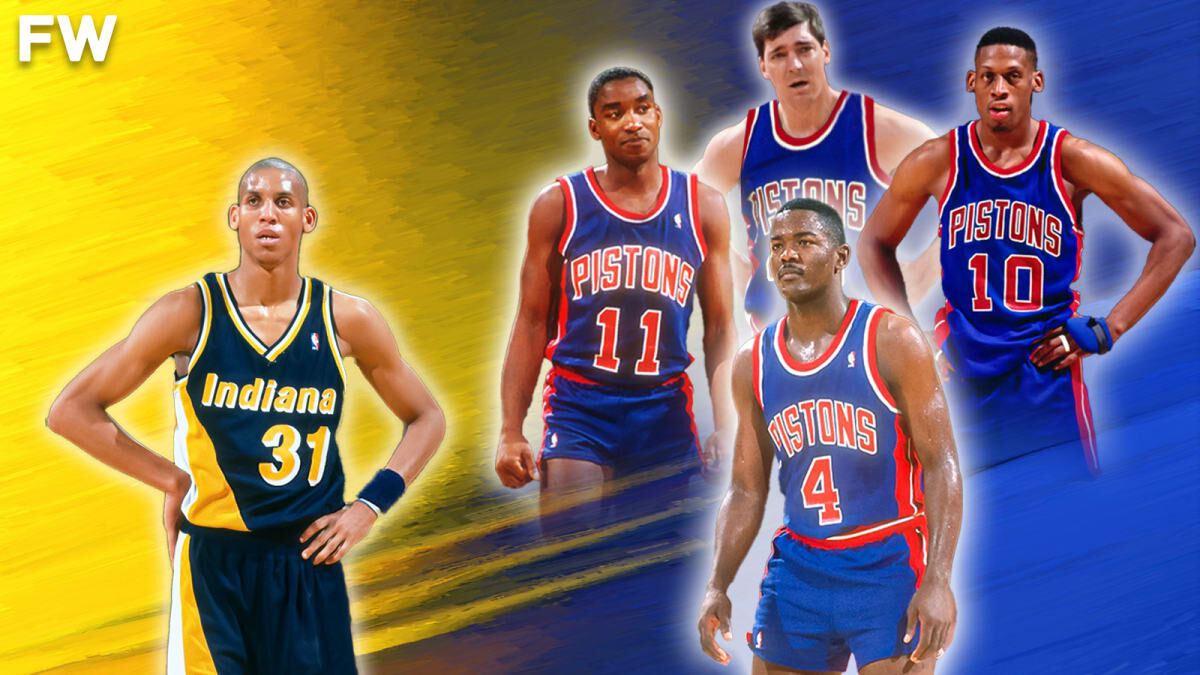 A look back at Pistons logos and uniforms: Bad Boys era - Detroit Bad Boys