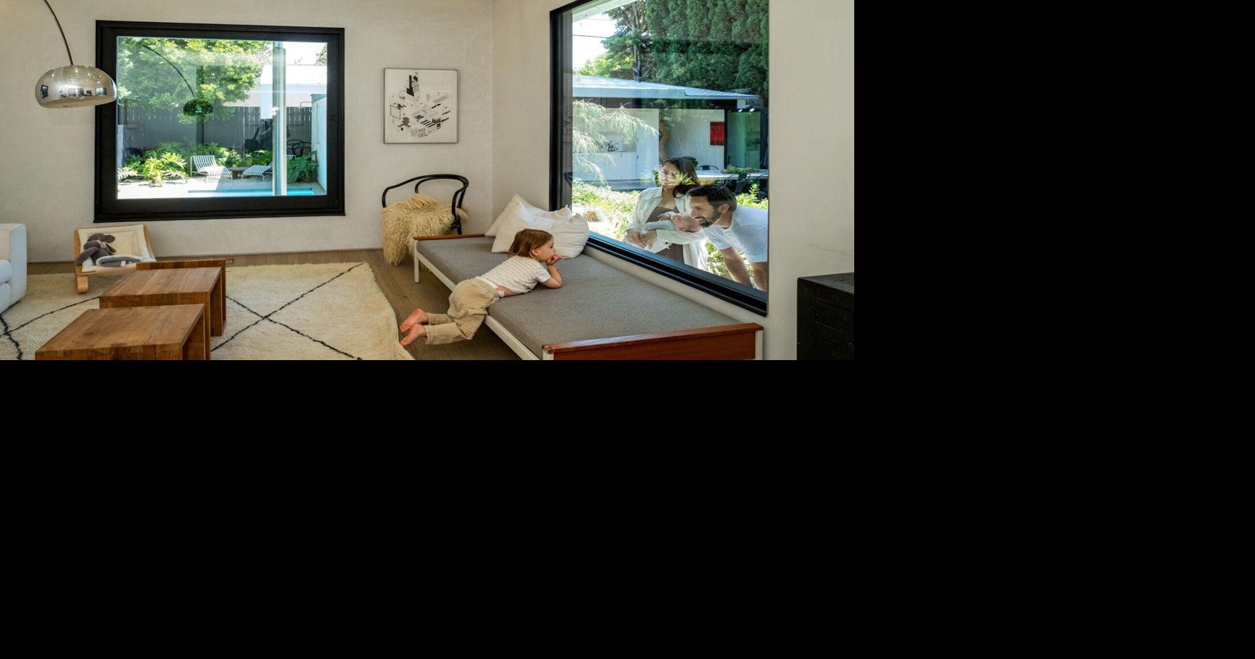 They added an ADU that's 'not too big' and 'not too small' to their LA fixer-upper