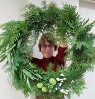 Make your own holiday wreath for that personal touch