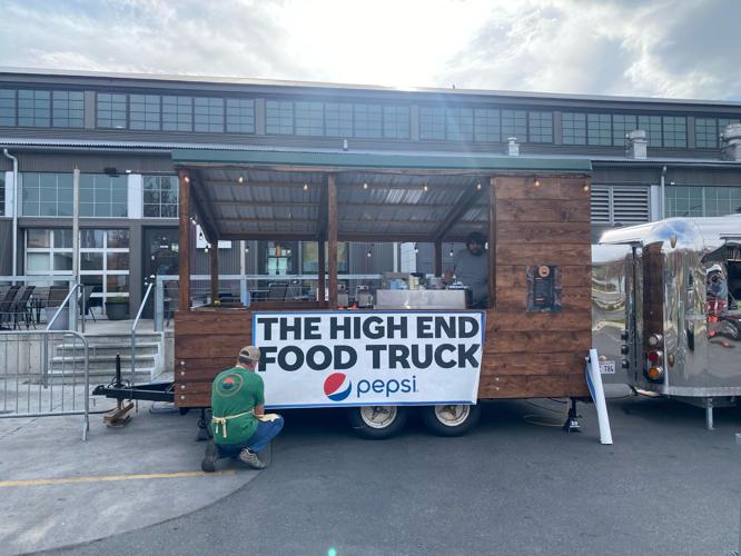 The High End food truck prepared for 4/20 with American cuisine staples