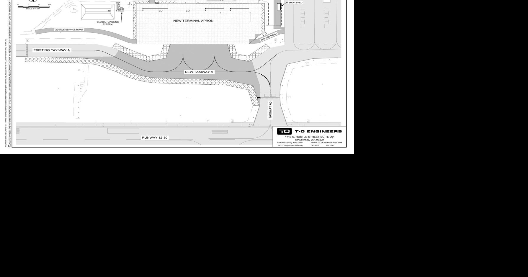 Chelan Douglas Regional Port Authority bumps up terminal apron project ...
