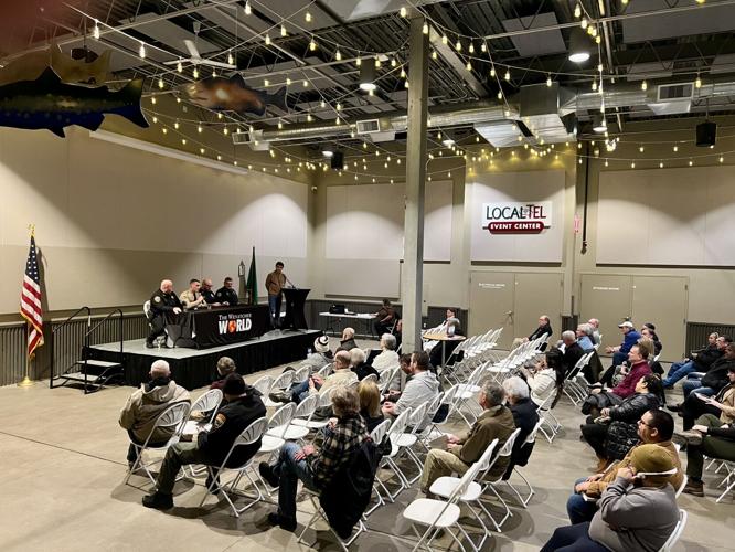 Wenatchee Valley law enforcement leaders talk modern policing at Pybus