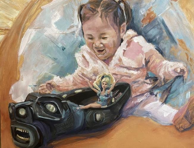 Wenatchee artist depicts 'My Life in Flight' with joys of childhood