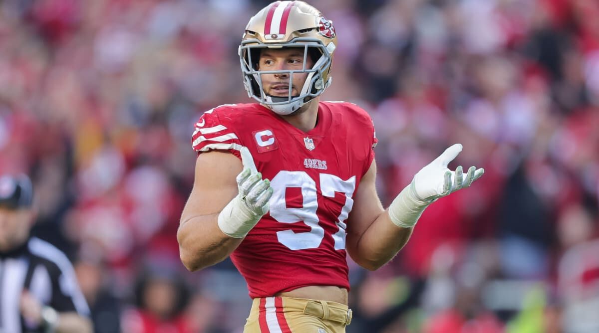 LOOK: 49ers star Nick Bosa trolls Dallas Cowboys fans following