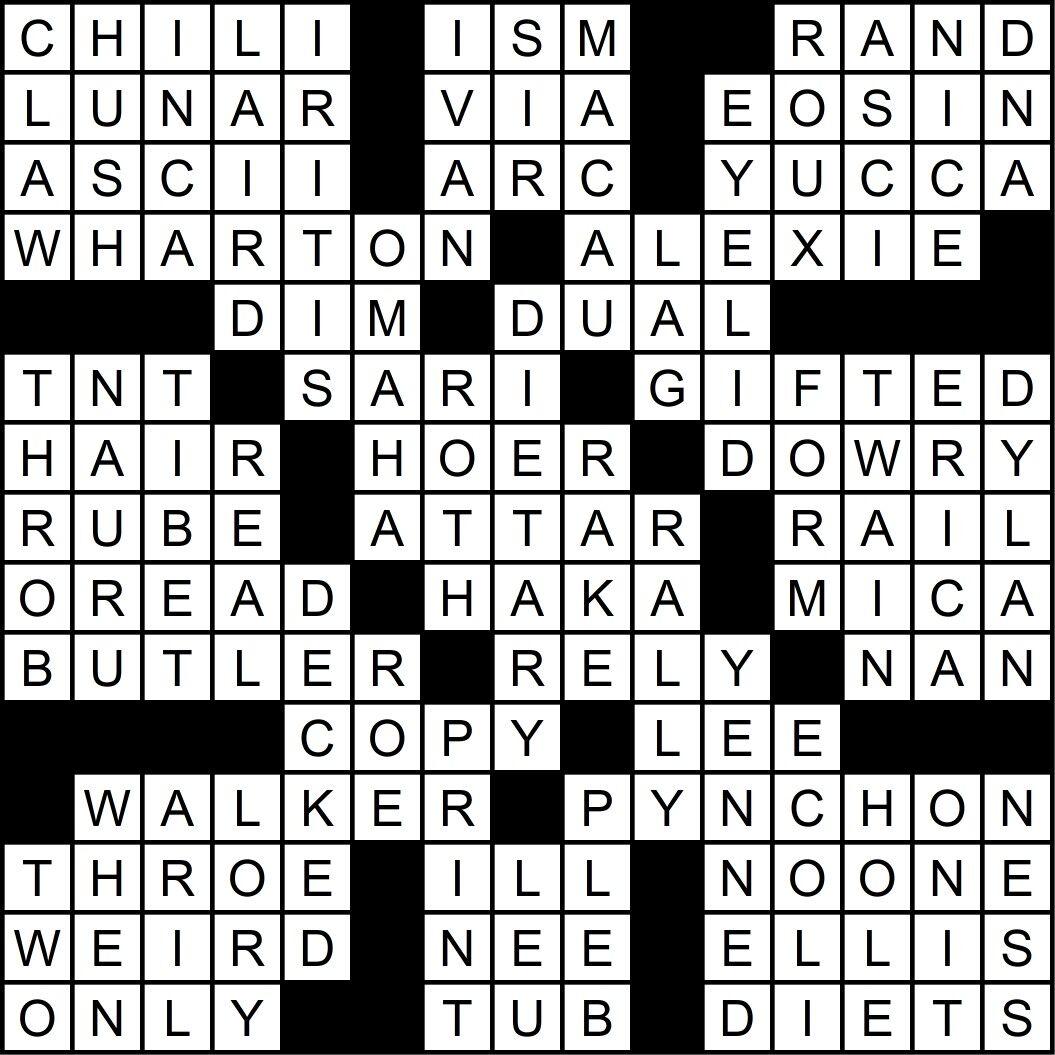 Crossword | Entertainment | wenatcheeworld.com