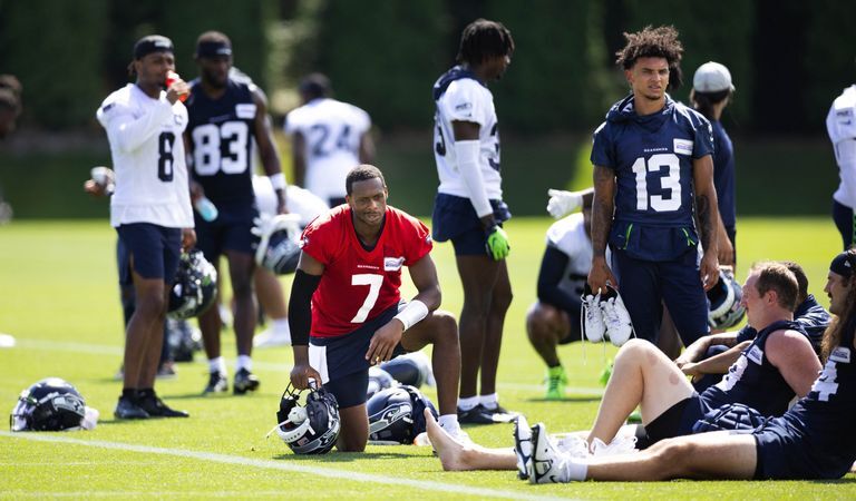 Seahawks QB Geno Smith still has confidence in Jaxon Smith-Njigba