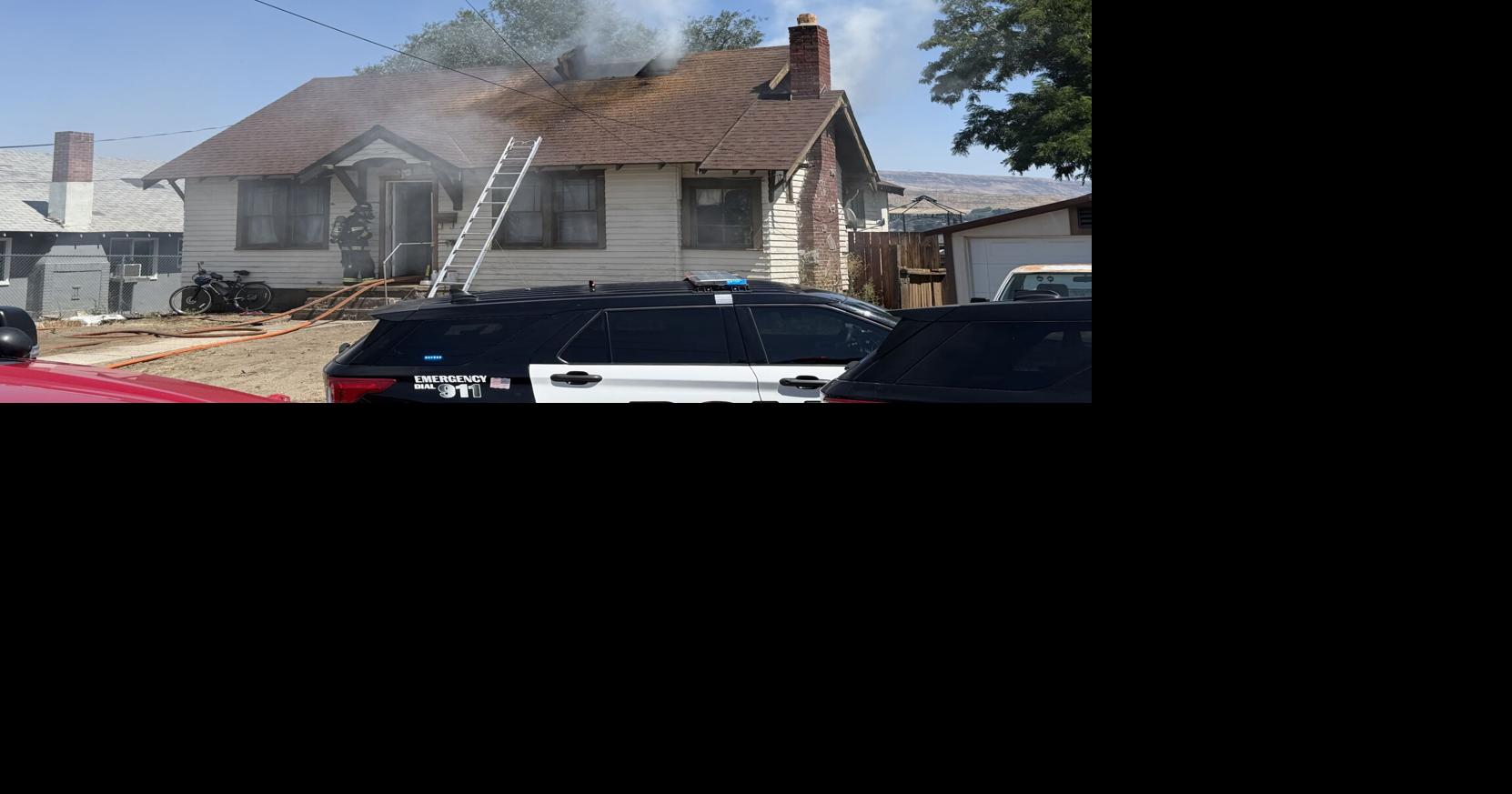 WVFD firefighters rescue 2 dogs from Wenatchee house fire