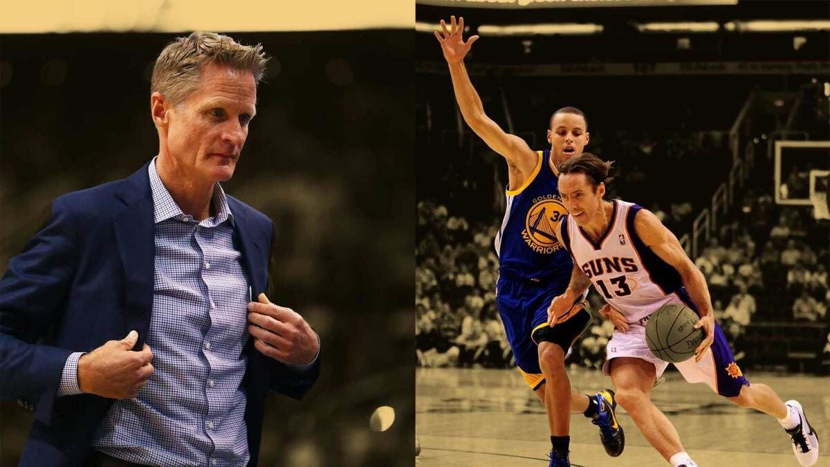 Steve Kerr on Suns trading up to draft Steph Curry: We looked at him as  our next Steve Nash, Basketball Network