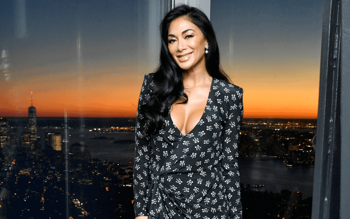 Nicole Scherzinger's silver ABBA dress is everything