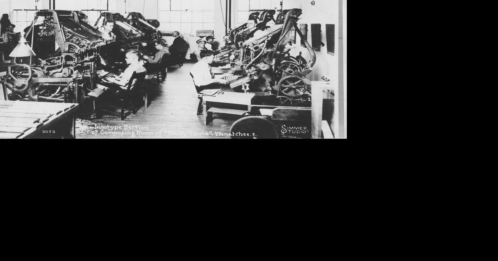 Old news | Linotype machines at work for The Daily World | Local News ...
