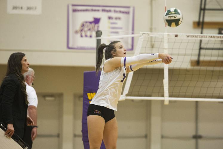 Photo gallery Wenatchee volleyball sweeps Moses Lake in three sets