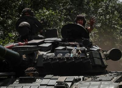 FILE PHOTO: Russia's attack on Ukraine continues, in Donbas region