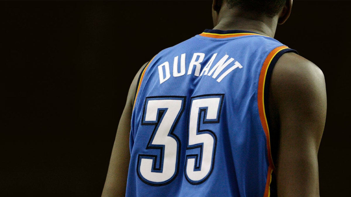 The heartbreaking story why Kevin Durant wears no. 35, Basketball Network