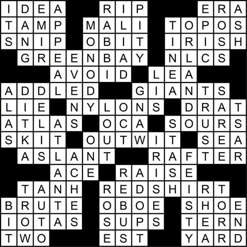 Crossword for Aug 31 2023 Empire Press wenatcheeworld com