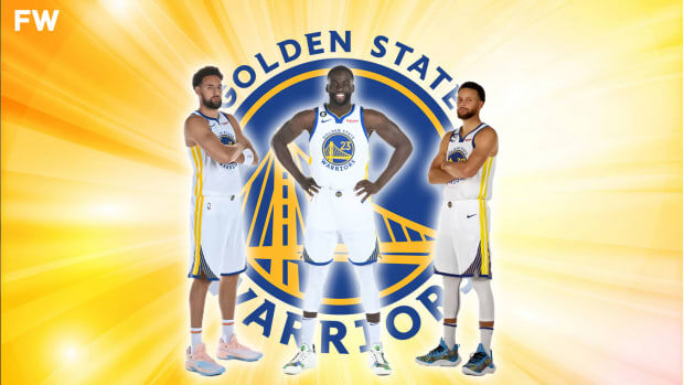 Stephen Curry and Klay Thompson and Draymond Green Golden State
