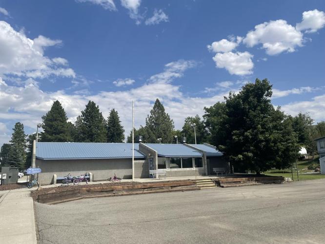 Working at the Waterville pool; lifeguards reflect Empire Press