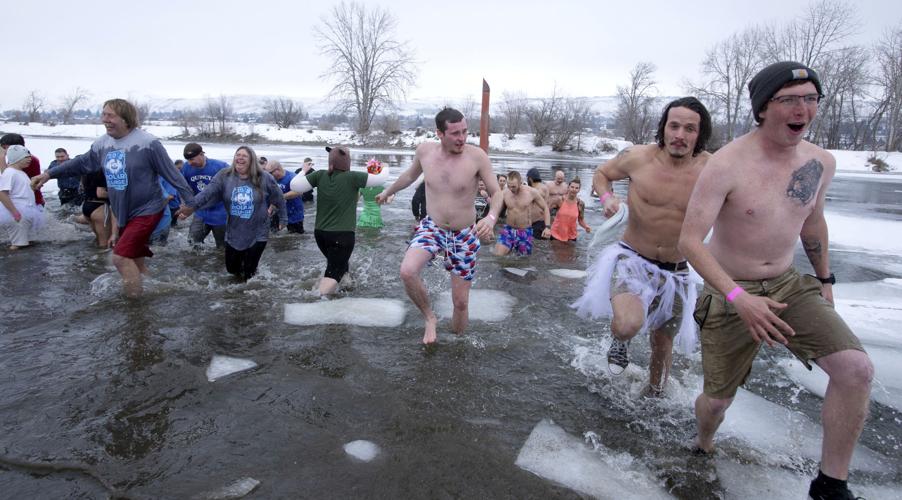 A plunge with meaning, Local News