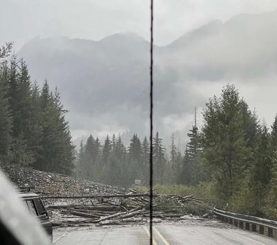 Stretch of North Cascades Highway closed following mudslide