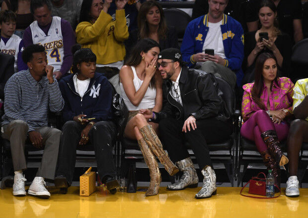 Kendall Jenner and Bad Bunny Fuel Romance Rumors at Lakers Game, Parade  Magazine