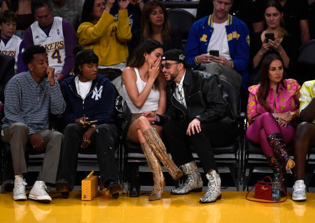 Kendall Jenner and Bad Bunny Fuel Romance Rumors at Lakers Game, Parade  Magazine