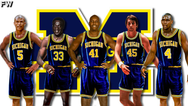 Fab Five 5 Michigan Wolverines Art Photo Print. Chris Webber -  Hong  Kong