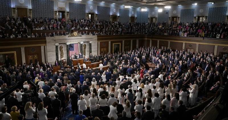 Biden takes on Trump and Republicans in fiery State of the Union speech