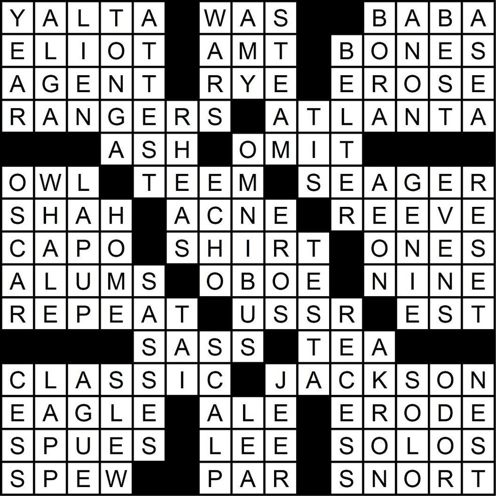 Crossword for Oct. 10, 2024 Empire Press