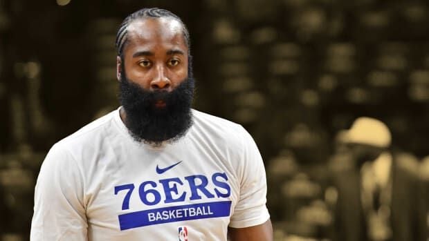 James Harden Outfit from March 8, 2022, WHAT'S ON THE STAR?