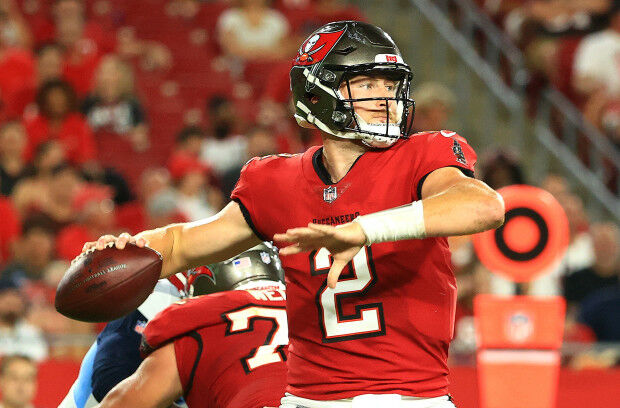 Florida Football: Kyle Trask Tampa Bay Buccaneers preseason vs Titans