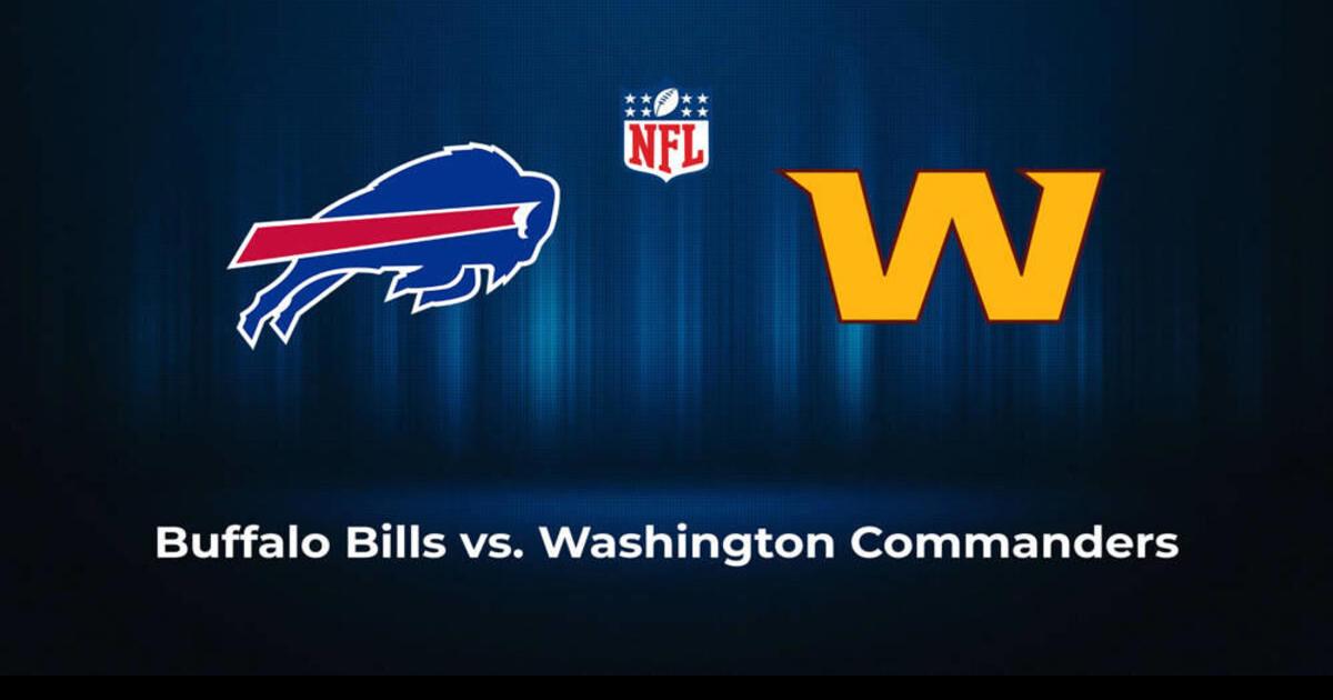 Buffalo Bills at Washington Commanders picks, odds for NFL Week 3 game