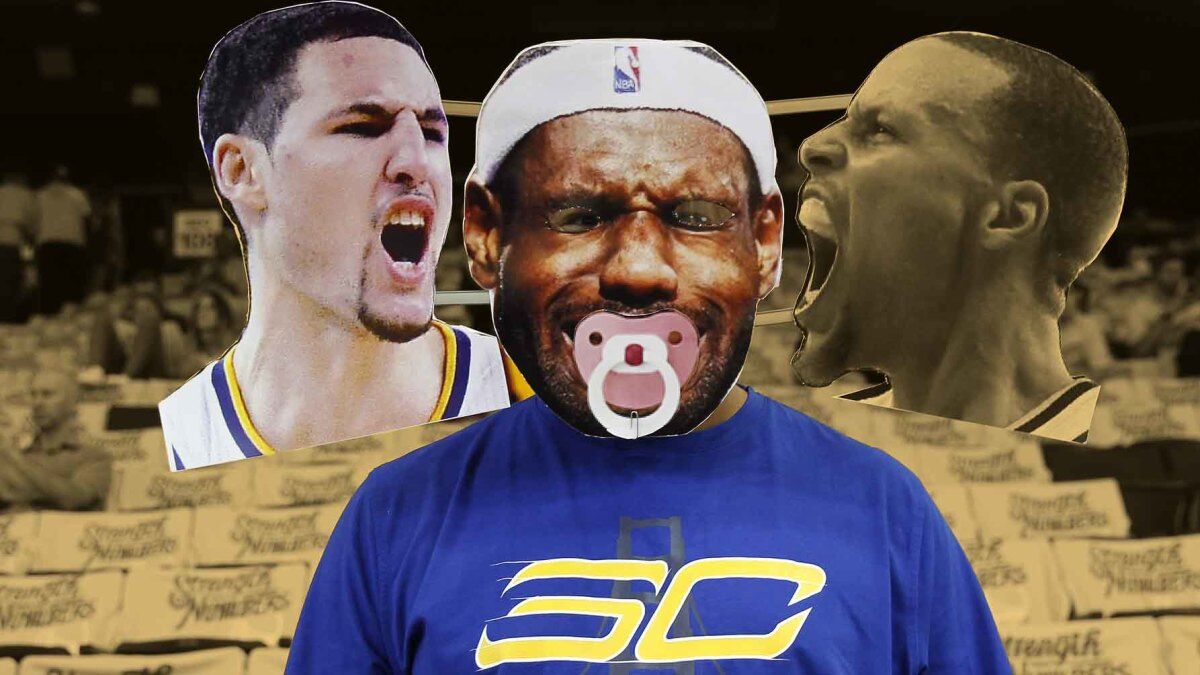 Klay Thompson thinks it's 'pretty cool' to see LeBron James on Lakers