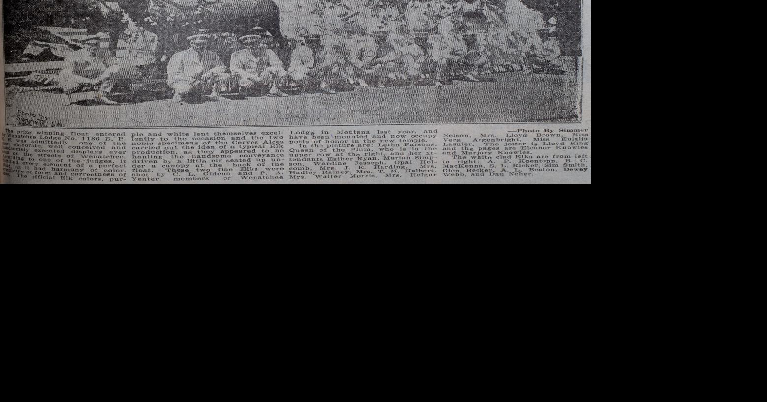 Old News North star steamer is brought for repair to Wenatchee; FFA members are awarded; Gold