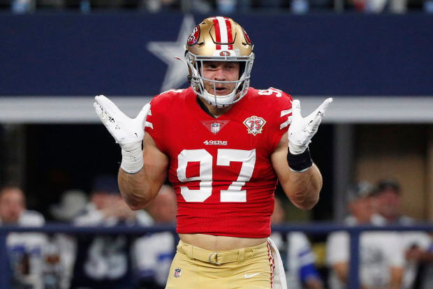 49ers' Nick Bosa named NFC Defensive Player of Month