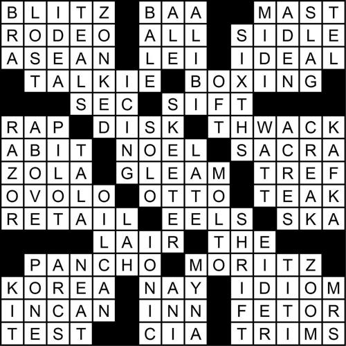 Crossword | Empire Press | wenatcheeworld.com