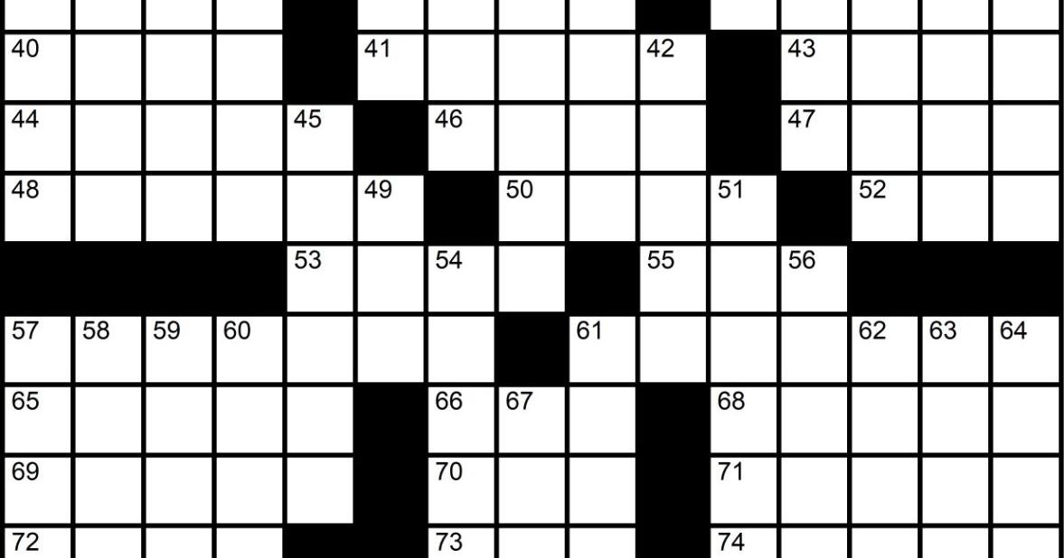 Crossword | Entertainment | wenatcheeworld.com