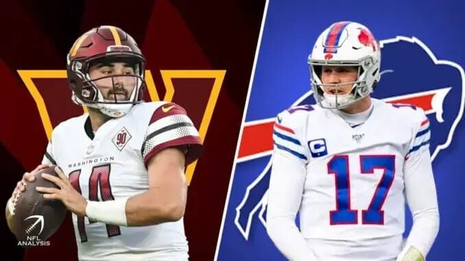 Bills vs Commanders Odds: Sam Howell vs Josh Allen