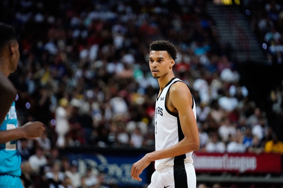 Victor Wembanyama - San Antonio Spurs - Game-Worn Summer League Jersey -  Drafted 1st Overall - 2023 NBA Summer League