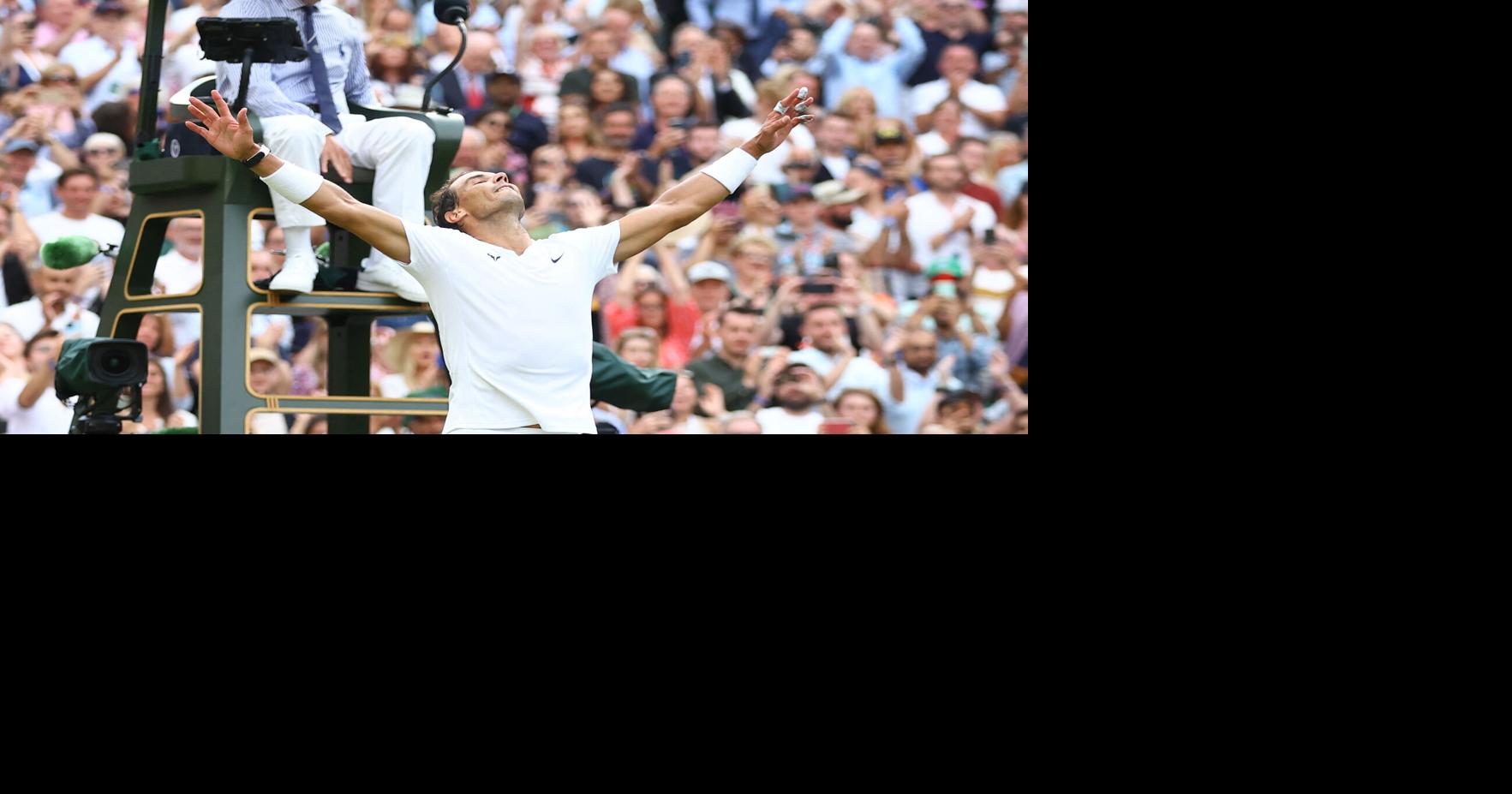 Injured Rafael Nadal advances to Wimbledon semis
