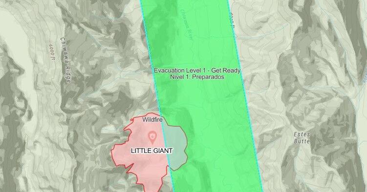 Level 1 evacuations issued for Trinity area due to 793-acre Little Giant Fire