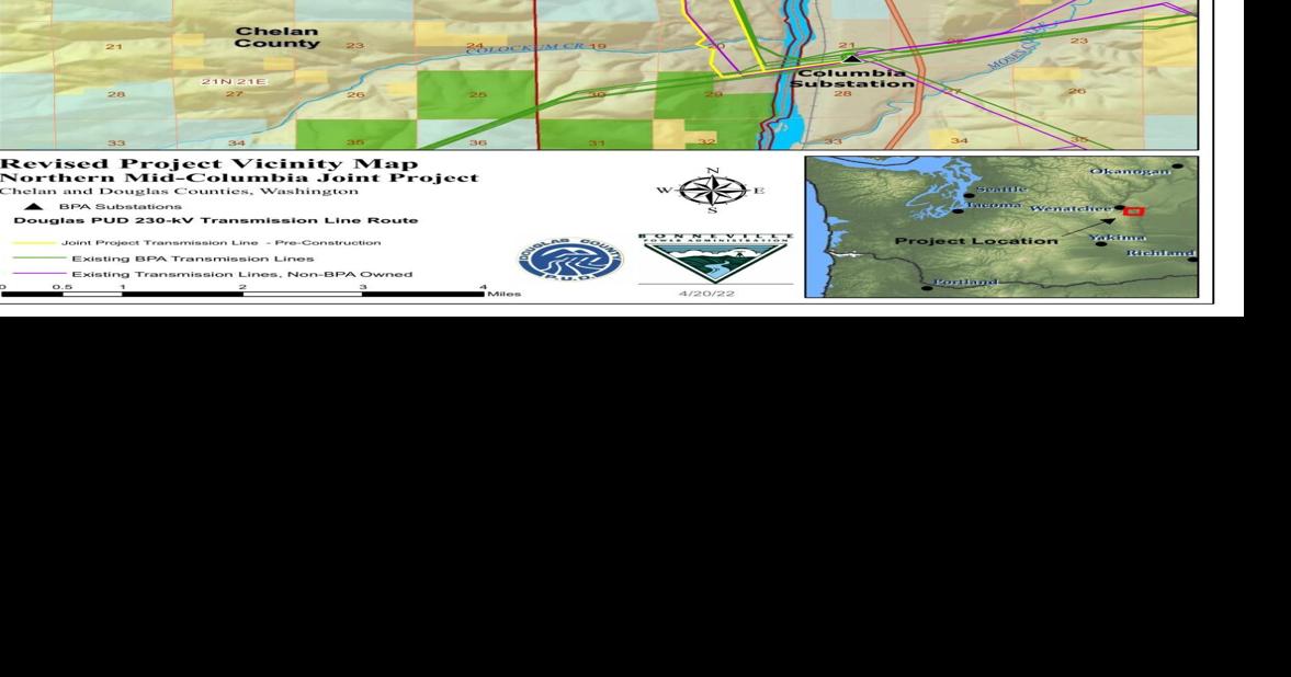 Final easement gained for 9mile power line in Chelan and Douglas