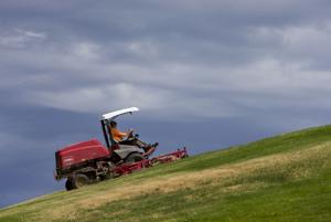 Photos: Mowing 150 acres a week
